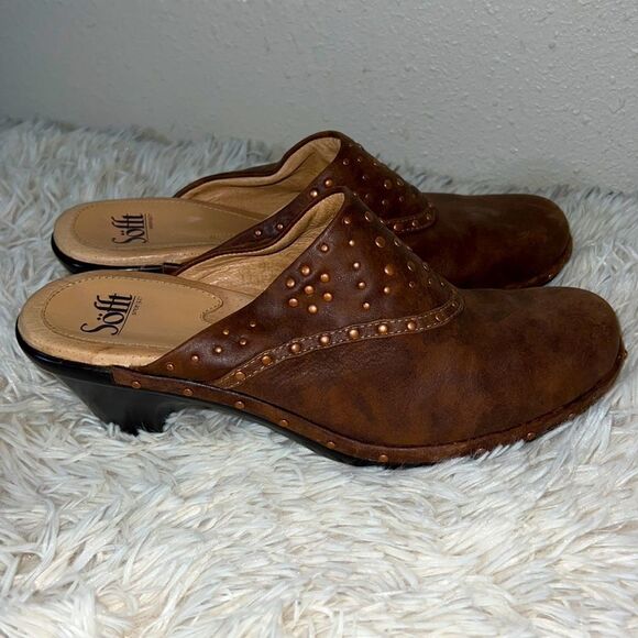 SOFFT leather mules - Picture 1 of 6
